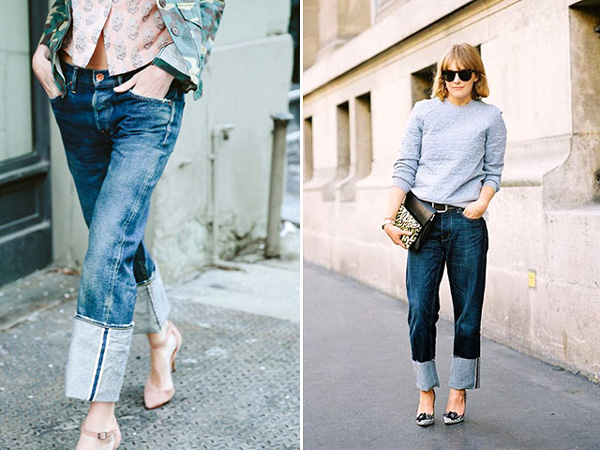 ways to roll up jeans