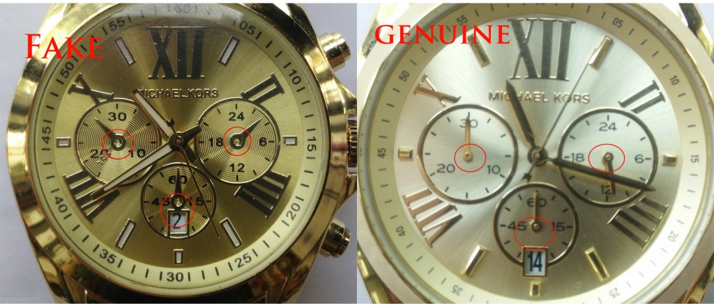 how to know if the michael kors watch is original