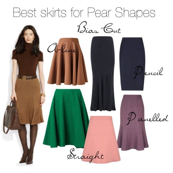 best dress type for pear shaped