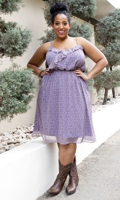 plus size dresses to wear with cowboy boots