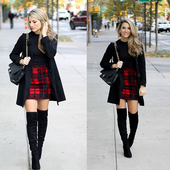 Best Outfits to Wear with Thigh-High (Over-the-Knee) Boots | StyleWile