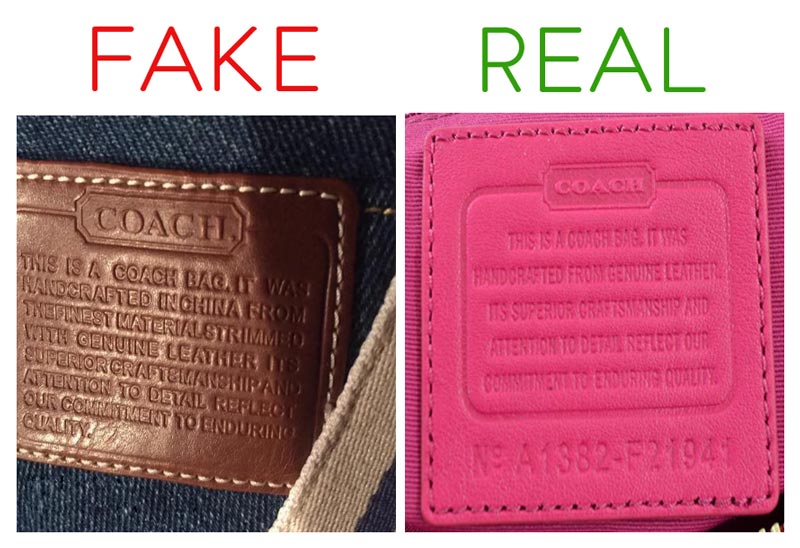 How to spot FAKE COACH BAG?! 12 Ways to Tell if your Coach Bag is